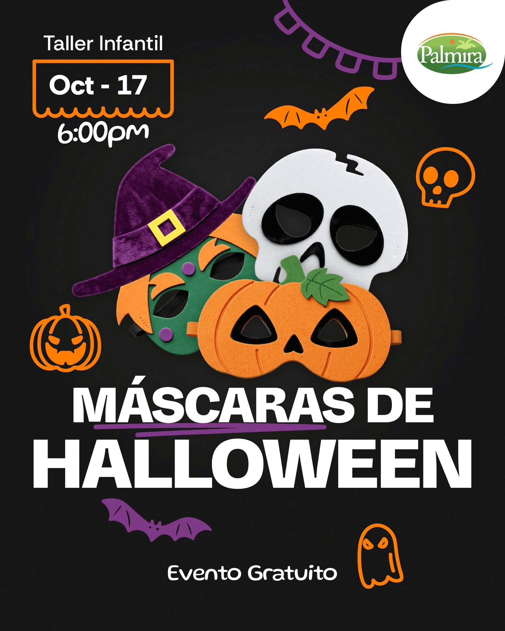 Máscaras de Halloween